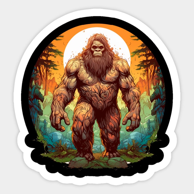 Big Foot Sticker by enyeniarts